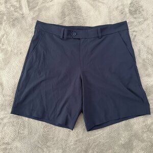 G/Fore Maverick 4 Way Stretch Navy Blue Golf Shorts 36 Men's 8" Inseam